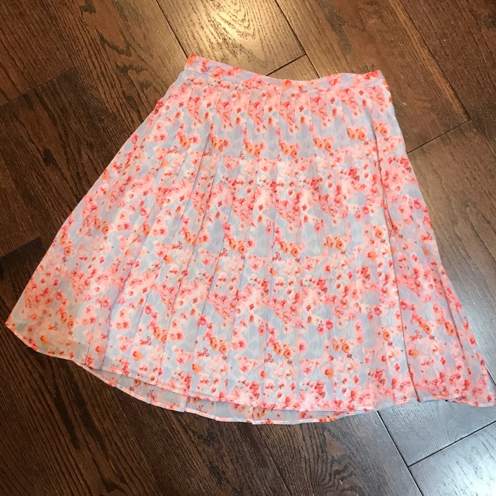 NWT Joie skirt Midi floral print size XS
